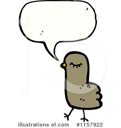 Royalty-Free (RF) Bird Clipart Illustration by lineartestpilot - Stock Sample #1157922