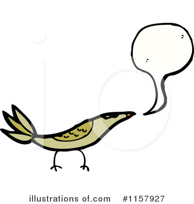 Royalty-Free (RF) Bird Clipart Illustration by lineartestpilot - Stock Sample #1157927