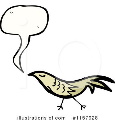 Royalty-Free (RF) Bird Clipart Illustration by lineartestpilot - Stock Sample #1157928
