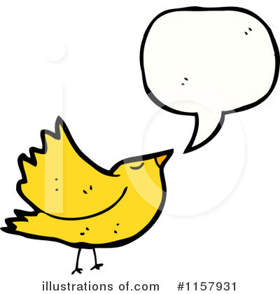Royalty-Free (RF) Bird Clipart Illustration by lineartestpilot - Stock Sample #1157931