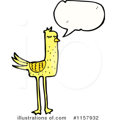 Royalty-Free (RF) Bird Clipart Illustration by lineartestpilot - Stock Sample #1157932