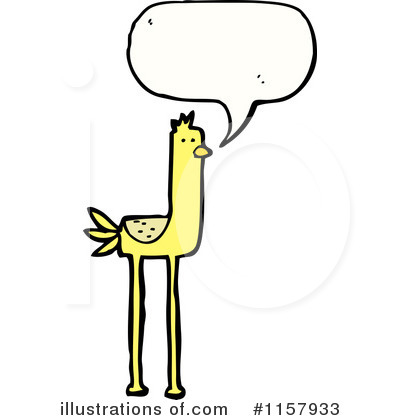 Royalty-Free (RF) Bird Clipart Illustration by lineartestpilot - Stock Sample #1157933