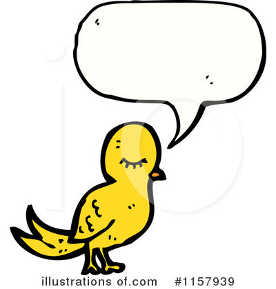 Royalty-Free (RF) Bird Clipart Illustration by lineartestpilot - Stock Sample #1157939