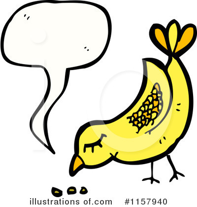 Royalty-Free (RF) Bird Clipart Illustration by lineartestpilot - Stock Sample #1157940