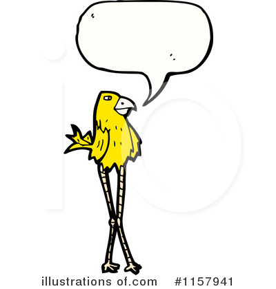 Royalty-Free (RF) Bird Clipart Illustration by lineartestpilot - Stock Sample #1157941