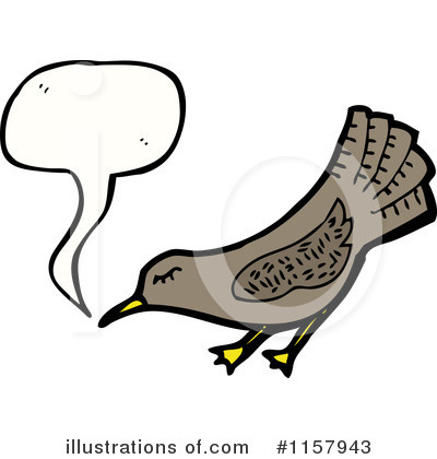 Royalty-Free (RF) Bird Clipart Illustration by lineartestpilot - Stock Sample #1157943