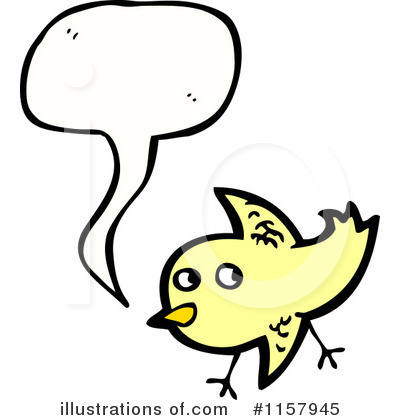 Royalty-Free (RF) Bird Clipart Illustration by lineartestpilot - Stock Sample #1157945