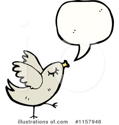 Royalty-Free (RF) Bird Clipart Illustration by lineartestpilot - Stock Sample #1157946