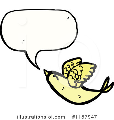 Royalty-Free (RF) Bird Clipart Illustration by lineartestpilot - Stock Sample #1157947