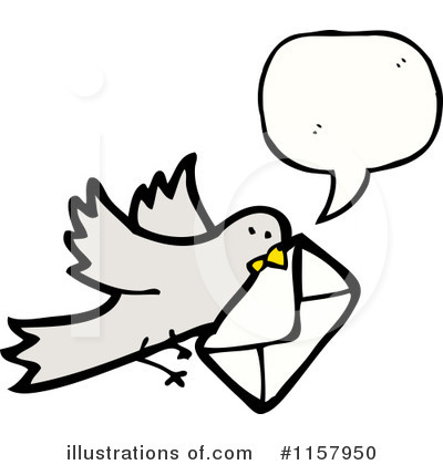 Royalty-Free (RF) Bird Clipart Illustration by lineartestpilot - Stock Sample #1157950