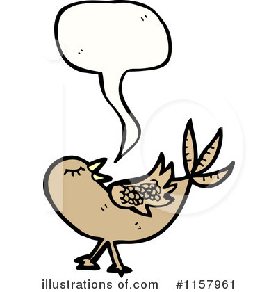Royalty-Free (RF) Bird Clipart Illustration by lineartestpilot - Stock Sample #1157961