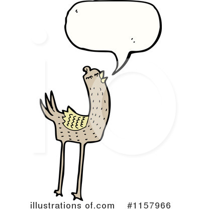 Royalty-Free (RF) Bird Clipart Illustration by lineartestpilot - Stock Sample #1157966