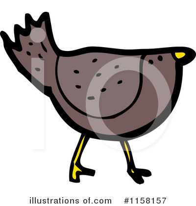 Royalty-Free (RF) Bird Clipart Illustration by lineartestpilot - Stock Sample #1158157