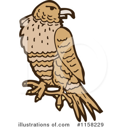 Royalty-Free (RF) Bird Clipart Illustration by lineartestpilot - Stock Sample #1158229