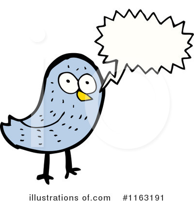 Royalty-Free (RF) Bird Clipart Illustration by lineartestpilot - Stock Sample #1163191