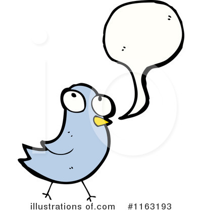 Royalty-Free (RF) Bird Clipart Illustration by lineartestpilot - Stock Sample #1163193