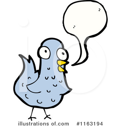 Royalty-Free (RF) Bird Clipart Illustration by lineartestpilot - Stock Sample #1163194