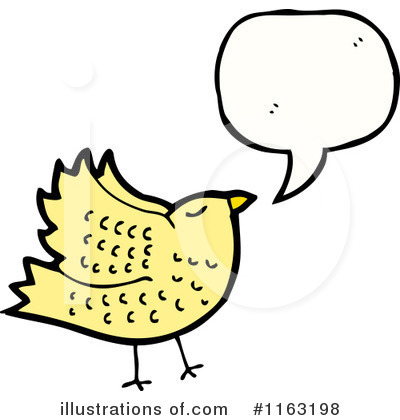 Royalty-Free (RF) Bird Clipart Illustration by lineartestpilot - Stock Sample #1163198