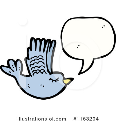 Royalty-Free (RF) Bird Clipart Illustration by lineartestpilot - Stock Sample #1163204