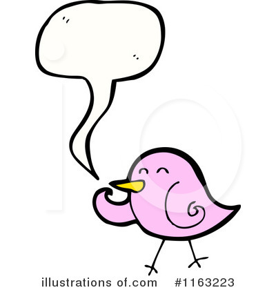 Royalty-Free (RF) Bird Clipart Illustration by lineartestpilot - Stock Sample #1163223