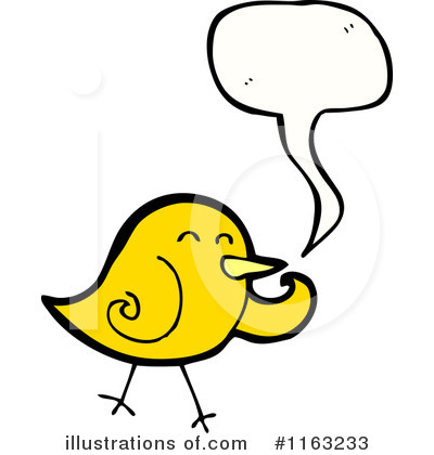 Royalty-Free (RF) Bird Clipart Illustration by lineartestpilot - Stock Sample #1163233