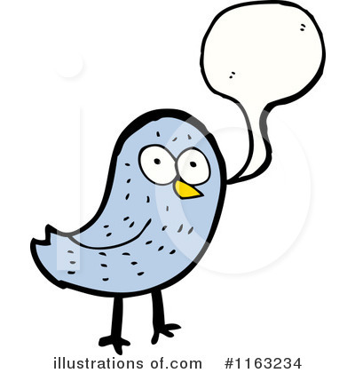 Royalty-Free (RF) Bird Clipart Illustration by lineartestpilot - Stock Sample #1163234