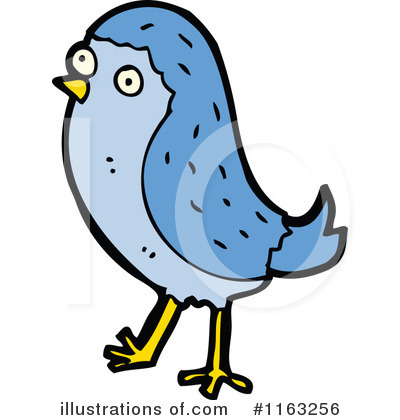 Royalty-Free (RF) Bird Clipart Illustration by lineartestpilot - Stock Sample #1163256