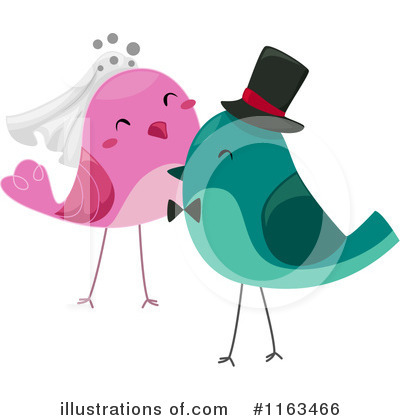 Love Birds Clipart #1163466 by BNP Design Studio
