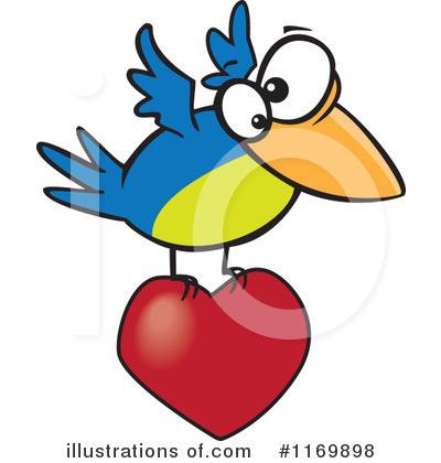 Royalty-Free (RF) Bird Clipart Illustration by toonaday - Stock Sample #1169898