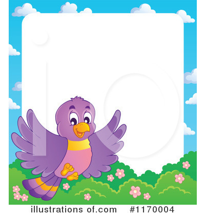 Royalty-Free (RF) Bird Clipart Illustration by visekart - Stock Sample #1170004