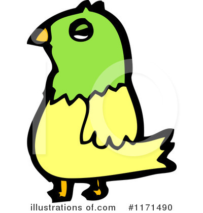 Royalty-Free (RF) Bird Clipart Illustration by lineartestpilot - Stock Sample #1171490