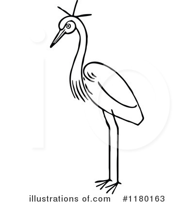 Royalty-Free (RF) Bird Clipart Illustration by Prawny Vintage - Stock Sample #1180163