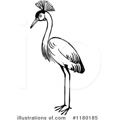 Royalty-Free (RF) Bird Clipart Illustration by Prawny Vintage - Stock Sample #1180185