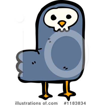 Royalty-Free (RF) Bird Clipart Illustration by lineartestpilot - Stock Sample #1183834