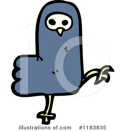 Royalty-Free (RF) Bird Clipart Illustration by lineartestpilot - Stock Sample #1183835