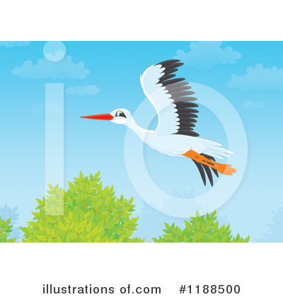 Royalty-Free (RF) Bird Clipart Illustration by Alex Bannykh - Stock Sample #1188500