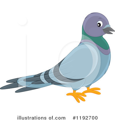 Royalty-Free (RF) Bird Clipart Illustration by Alex Bannykh - Stock Sample #1192700