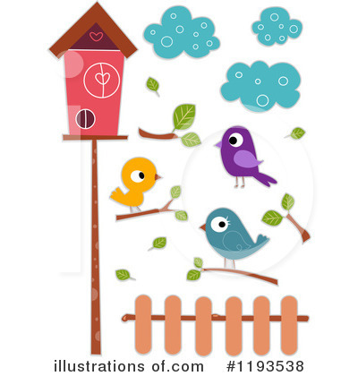 Royalty-Free (RF) Bird Clipart Illustration by BNP Design Studio - Stock Sample #1193538