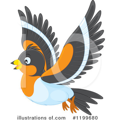 Royalty-Free (RF) Bird Clipart Illustration by Alex Bannykh - Stock Sample #1199680