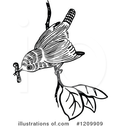 Royalty-Free (RF) Bird Clipart Illustration by Prawny - Stock Sample #1209909