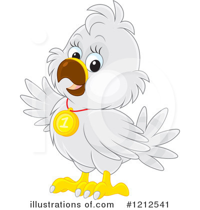 Royalty-Free (RF) Bird Clipart Illustration by Alex Bannykh - Stock Sample #1212541