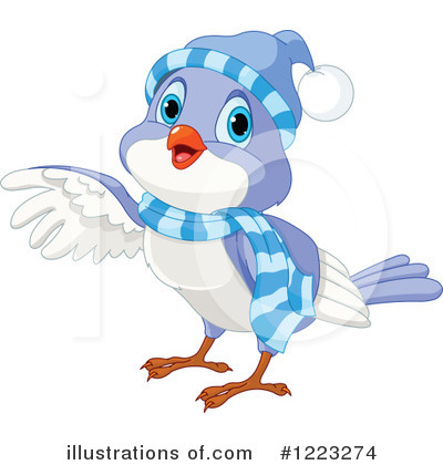 Royalty-Free (RF) Bird Clipart Illustration by Pushkin - Stock Sample #1223274
