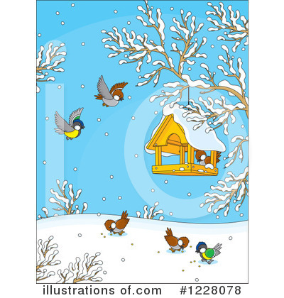 Royalty-Free (RF) Bird Clipart Illustration by Alex Bannykh - Stock Sample #1228078