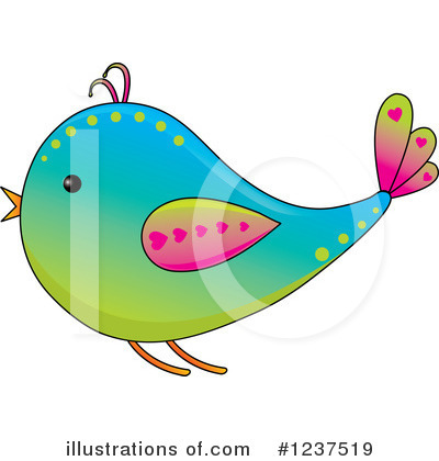 Royalty-Free (RF) Bird Clipart Illustration by Pams Clipart - Stock Sample #1237519