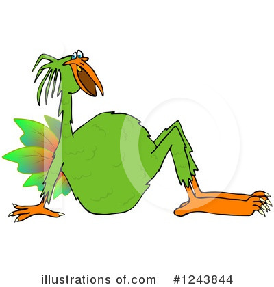 Royalty-Free (RF) Bird Clipart Illustration by djart - Stock Sample #1243844