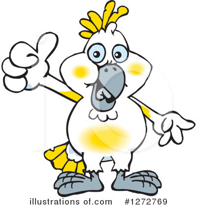 Cockatoos Clipart #1272769 by Dennis Holmes Designs