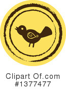 Bird Clipart #1377477 by Cherie Reve