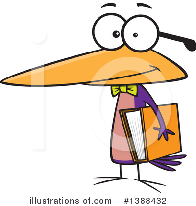 Reading Clipart #1388432 by toonaday