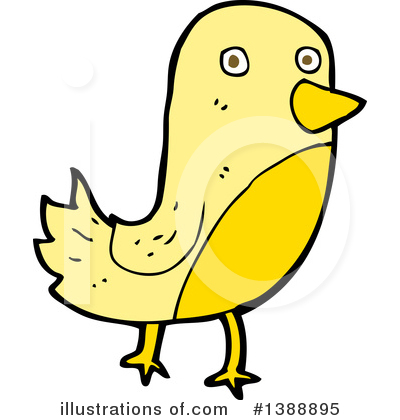 Royalty-Free (RF) Bird Clipart Illustration by lineartestpilot - Stock Sample #1388895