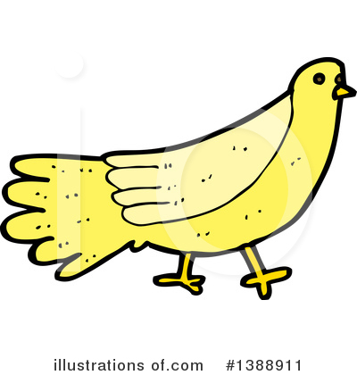 Royalty-Free (RF) Bird Clipart Illustration by lineartestpilot - Stock Sample #1388911
